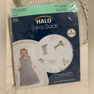 Halo Wearable Blanket in Weather Friends size S 0-6m